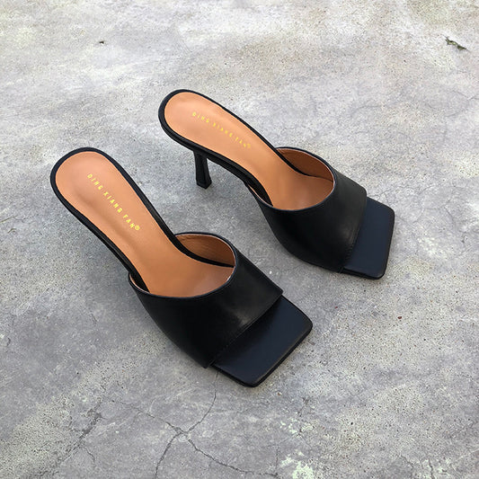 Slim squared High Heels