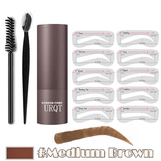 One Step Eyebrow Stamp Shaping Kit Eye Brow Gel