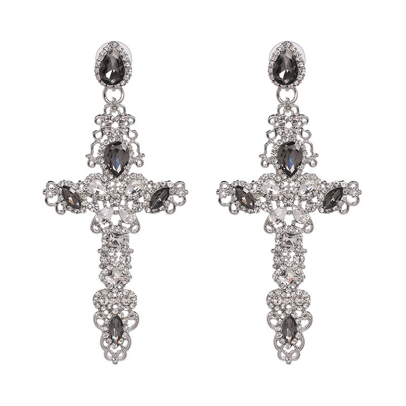 High Quality Cross Design Earrings