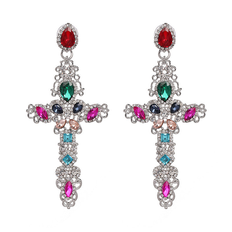 High Quality Cross Design Earrings