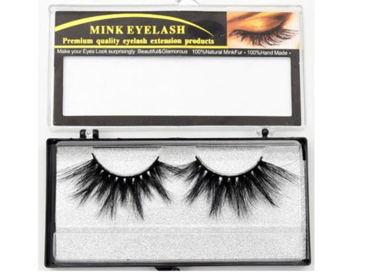 3D mink hair false eyelashes handmade