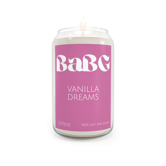 VANILLA DREAMS Scented Candle By BaBG