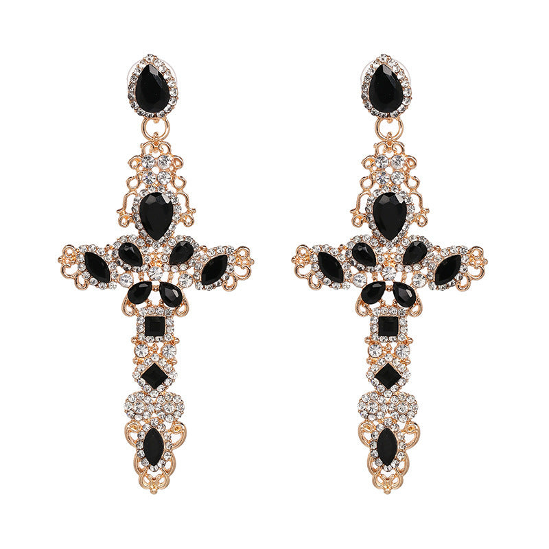 High Quality Cross Design Earrings