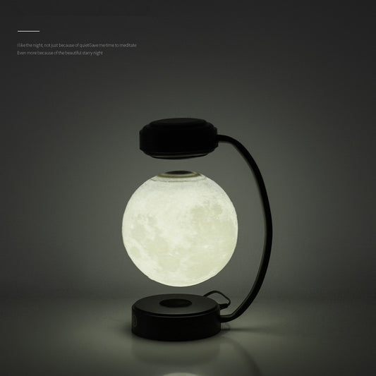 LED Moon Night Light Wireless Magnetic Levitating Rotating Floating Ball Lamp