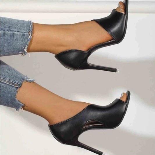 Open Toed Karlie Pumps