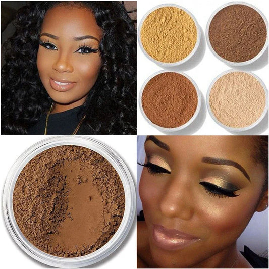 Makeup Loose Setting Powder Matte Oil-control Long-lasting Face Finishing Bronzer Contour