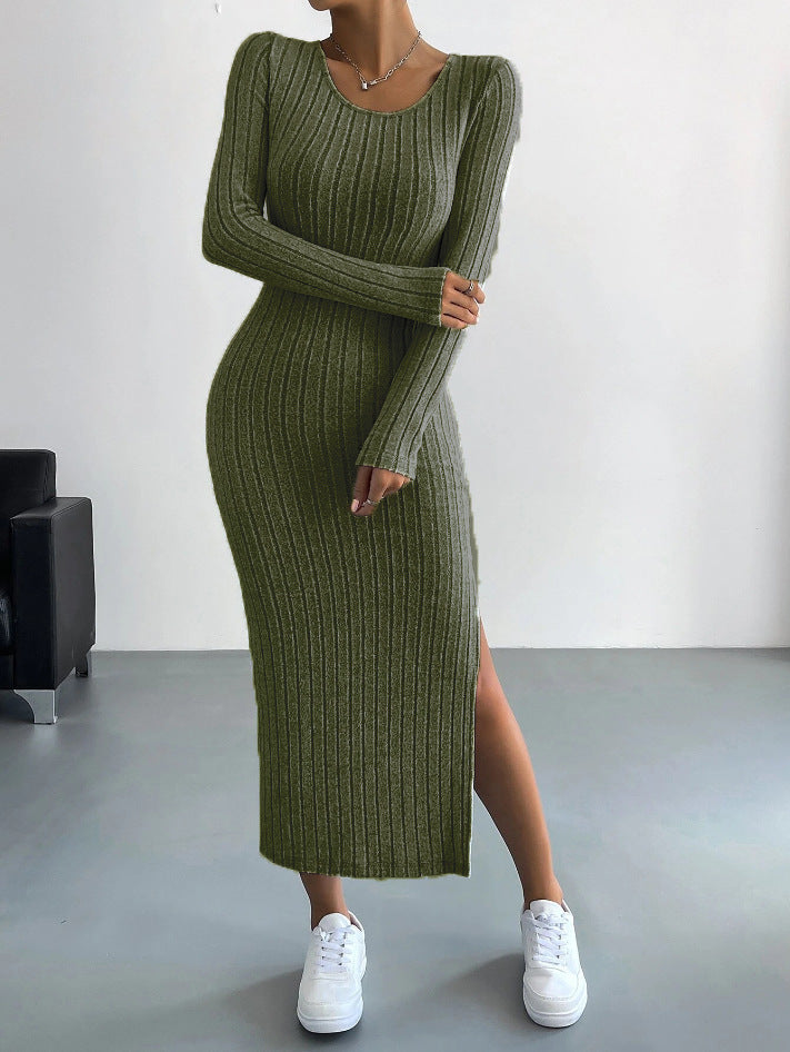 Cozy Knitted Long Dress