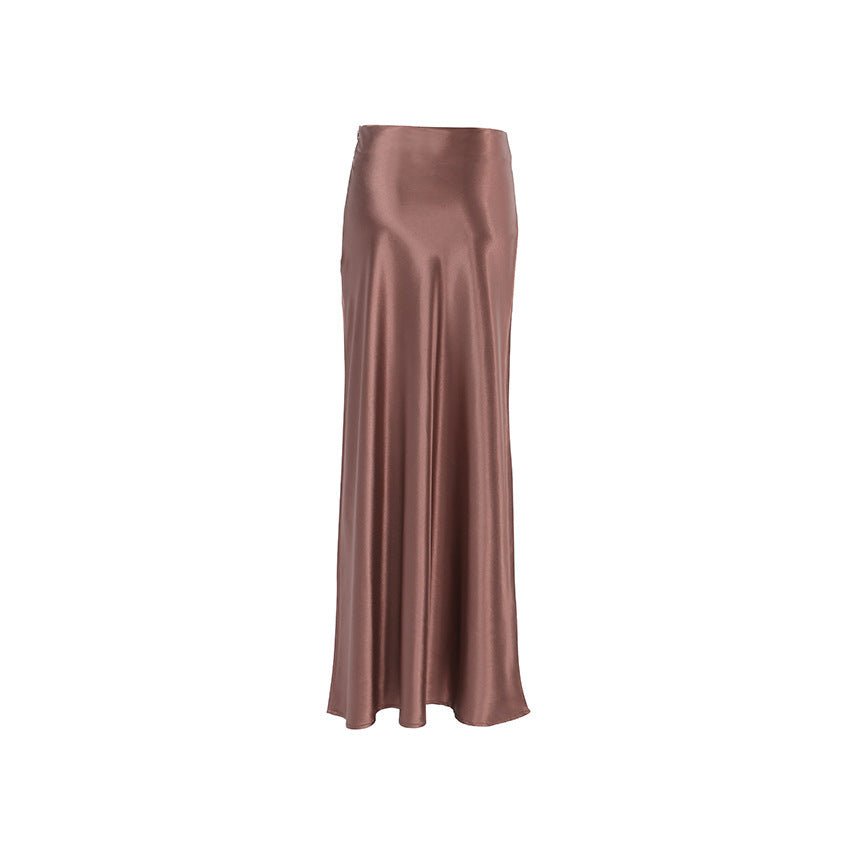 Chic Ankle length Brown skirt