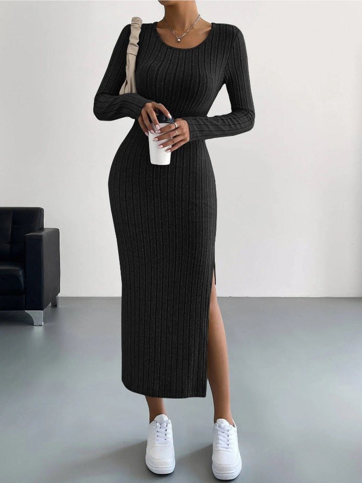 Cozy Knitted Long Dress