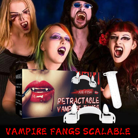 Retractable Vampire Fangs Party Ball Halloween Costumes And Props