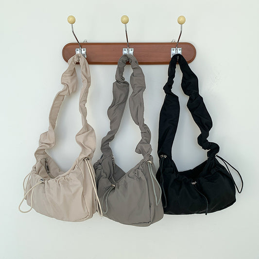 PleatedCloud Style Shoulder Bag